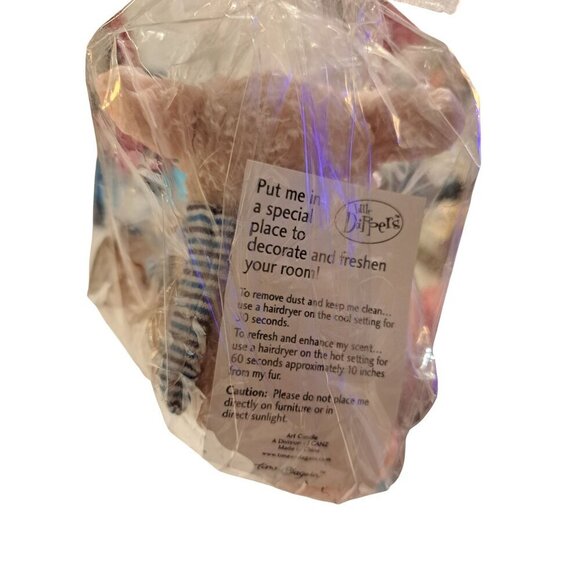 GANZ Little Dippers Scented Wax Pink Pig Plumeria New in Bag Unopened - Picture 4 of 4